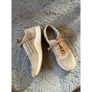 Dansko Womens Charlie Brown Suede‎ Comfort Walking Sneakers Shoes 40 9.5-10